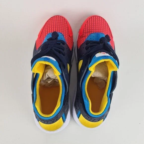 Nike Huarache Run Now Shoes Athletic Bright Crimson - Picture 6 of 12